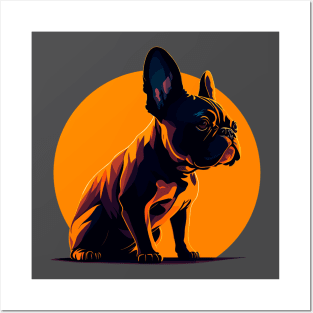 French Bulldog, love in every wrinkle Posters and Art